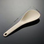 Injection Molding Alloy Spoon Rice Spoon Soup Spoon, Non-Stick Pan Rice Spoon Porridge Spoon, Deepening Spoon High Temperature Resistant Drop Resistant