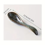 Japanese Hand-Painted Ceramic Spoons, Perfect for Stirring Coffee, Sipping Soup, Or Seasoning; Practical Kitchen Items That Are Both Useful And Aesthetically Pleasing