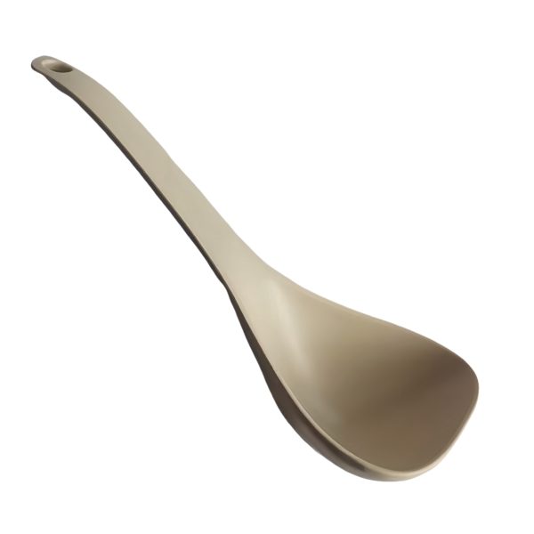 Injection Molding Alloy Spoon Rice Spoon Soup Spoon, Non-Stick Pan Rice Spoon Porridge Spoon, Deepening Spoon High Temperature Resistant Drop Resistant