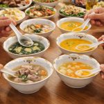 4u002F6pcs 6Inch Luxury European Golden Rim Inner Floral Pattern Soup Bowl Elegant White Porcelain Serving Bowl Premium European Classic Style Fine Dinnerware High End Deep Bowl for Soup Pasta Salad Wedding Banquet Tableware